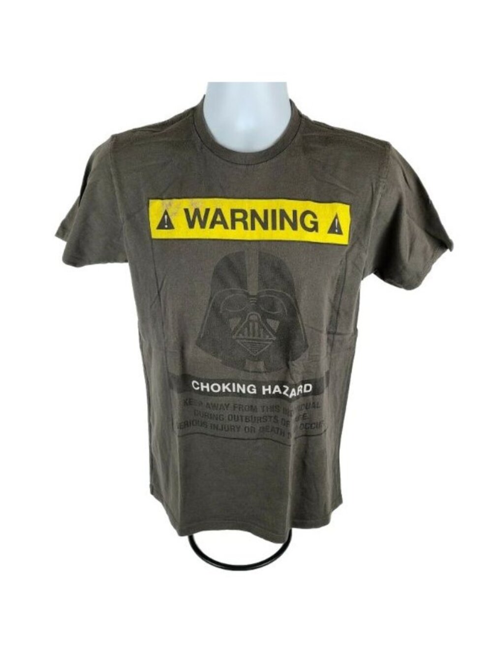 Star Wars Darth Vader T-Shirt Mens Size Medium Choking Hazard Short Sleeve Tee